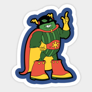 Captain Squash Sticker